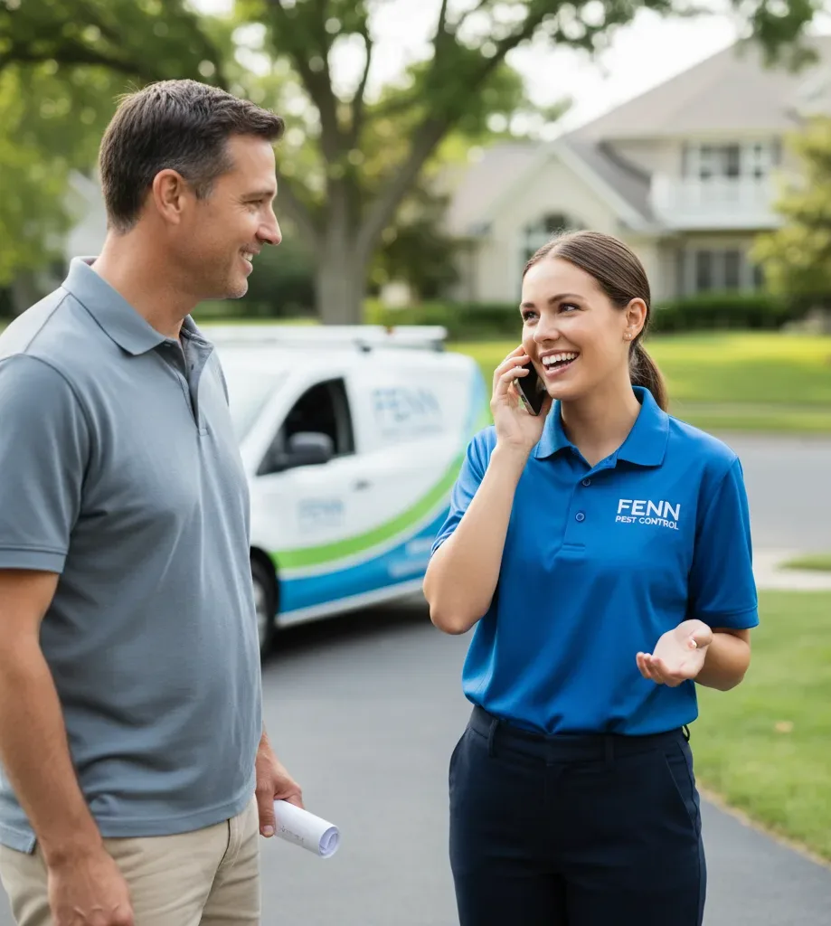 Fenn Pest Control customer support in North Windham